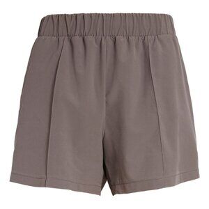 Zella Taylor Get Away High Waist Shorts in Gray Kitten Size S